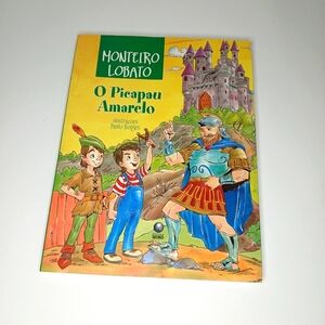 O Picapau Amarelo por Monteiro Lobato pré-debitado em bom estado